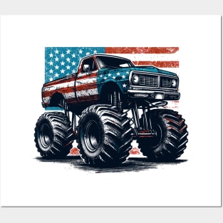 Monster Truck Posters and Art